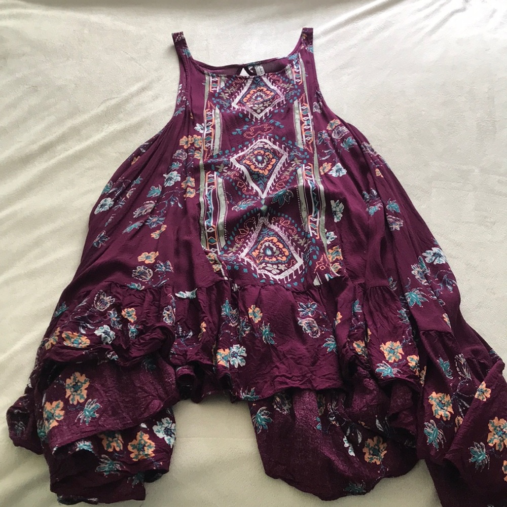 Free People high low tunic dress